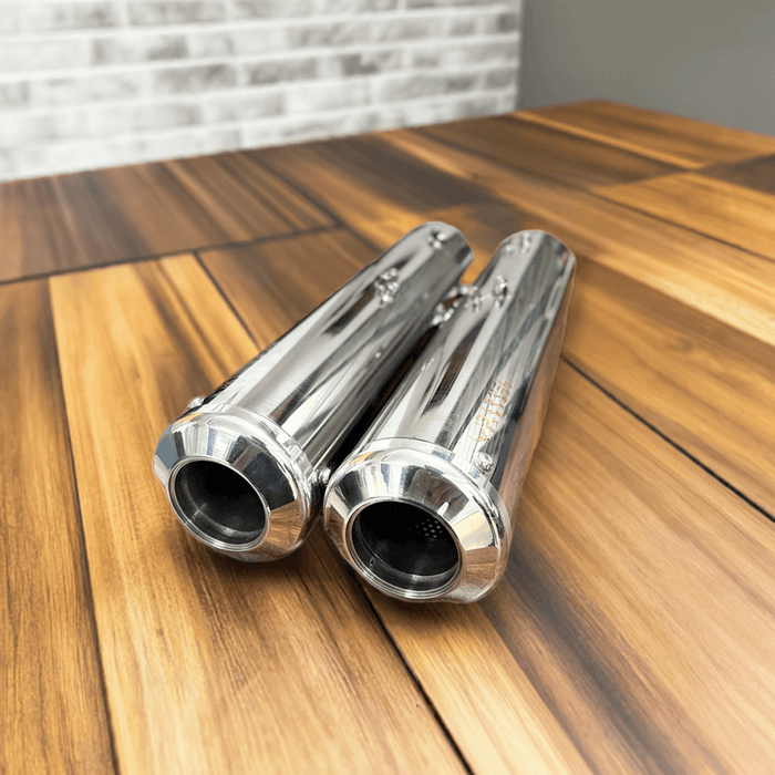 B-12 BASSMASTER EXHAUST for Supermeteor 650 - Barrel Exhaust