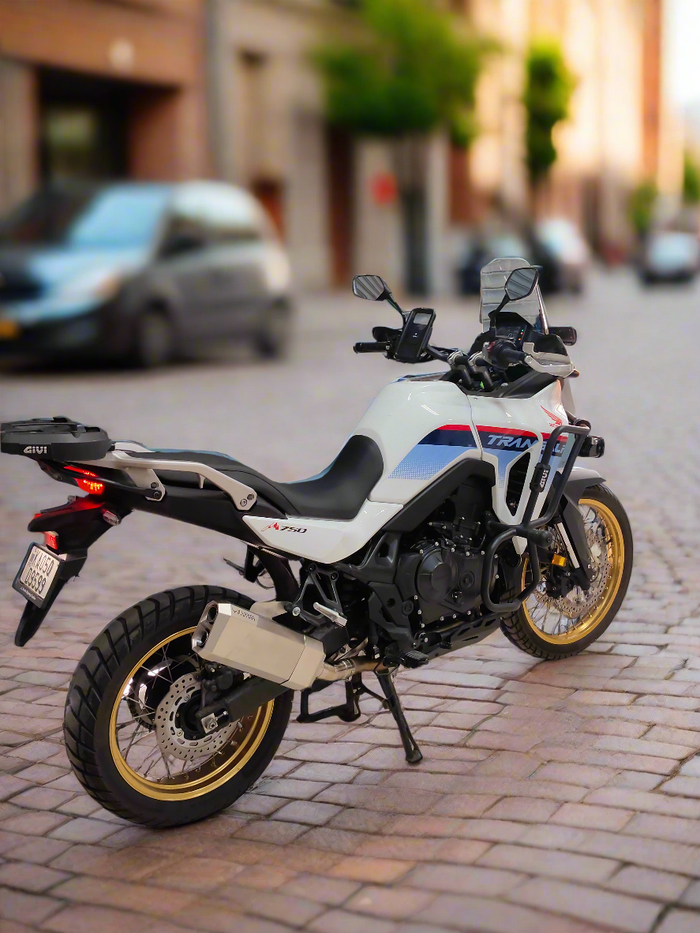 Barrel Storm Slip-On Exhaust for Honda Transalp 750