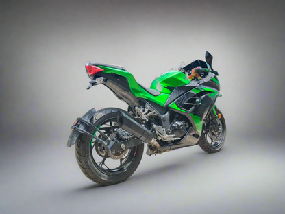 Barrel Rogue Ninja 250R / 300 / 400 with link pipe