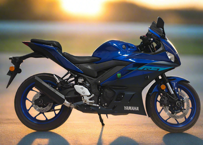 Barrel Rogue 2.0 - Yamaha R3 with link pipe