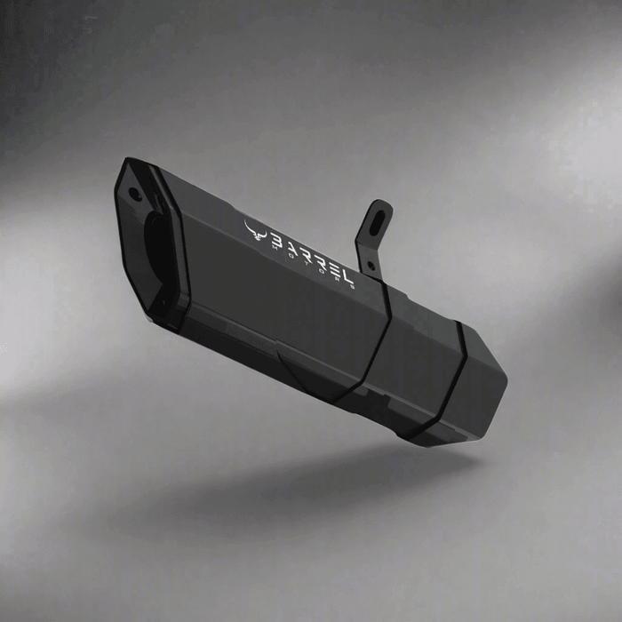 Barrel Rogue 2.0 for Himalayan 450 with link pipe - Barrel Exhaust