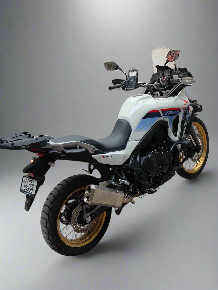 Barrel Storm Slip-On Exhaust for Honda Transalp 750