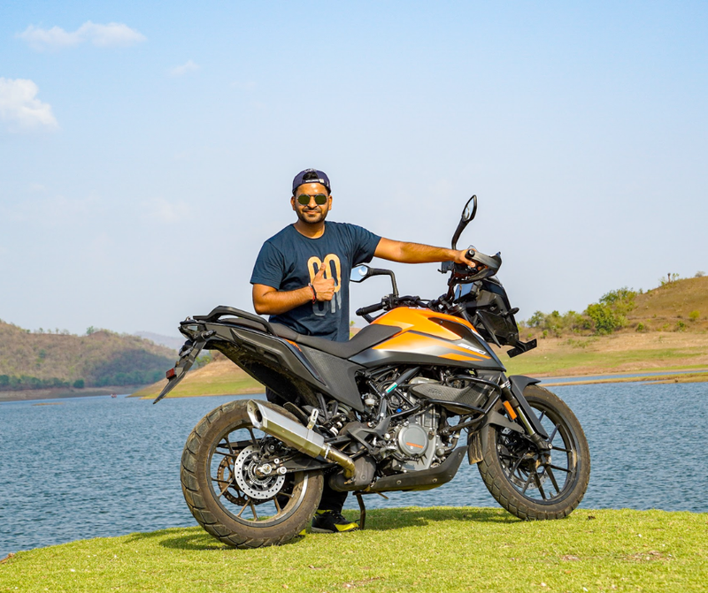 Rajat Goswami - Barrel Exhaust on KTM 390 Adventure