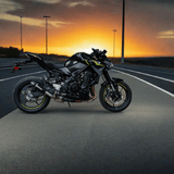 Barrel Outlaw V2 Z900 with link pipe - Barrel Exhaust