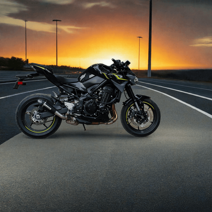 Barrel Outlaw V2 Z900 with link pipe - Barrel Exhaust