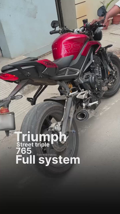 Outlaw 2.0 Full System for Triumph Street Triple 765