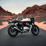 Barrel Atom 2.0 for GT/INT 650 (Mirror) - Barrel Exhaust