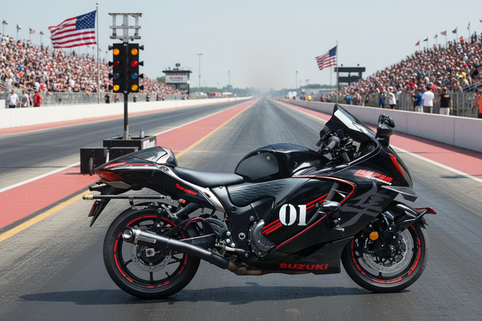 Outlaw 2.0 Slipons with Link Pipe for Suzuki Hayabusa Gen 3