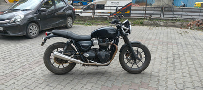 B Twinn exhaust for Triumph Street Twin 900