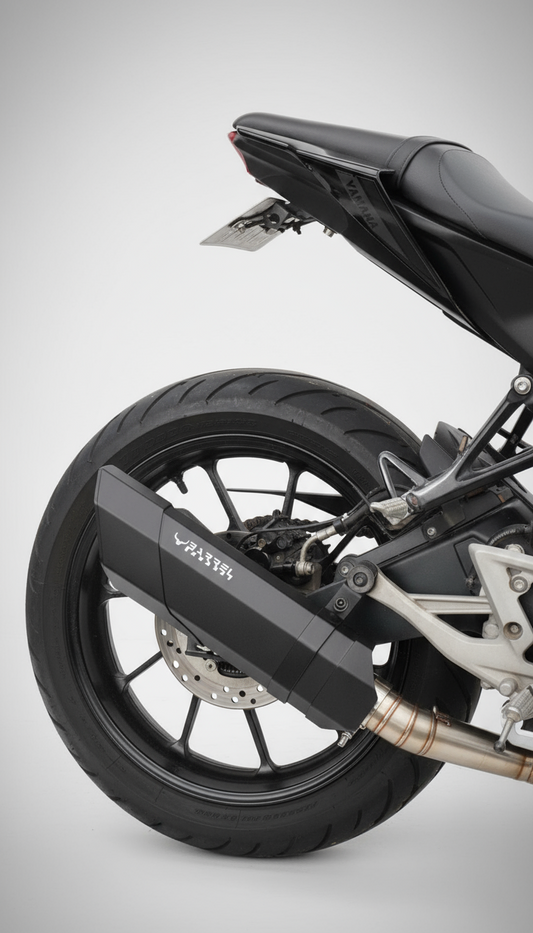 Rogue (Black) Yamaha MT15 with bend pipe (limited time Offer)