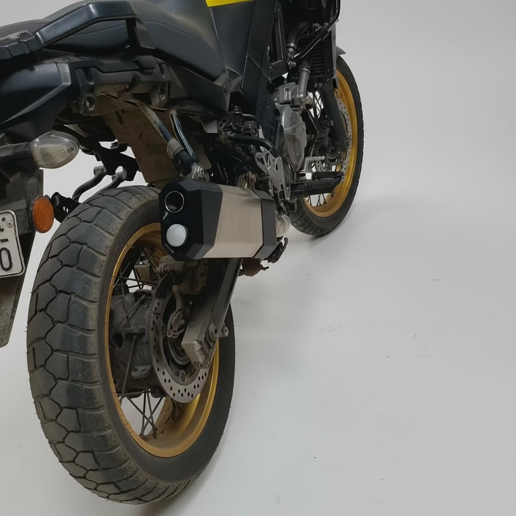 Barrel Storm With Mid Pipe for Suzuki Vstrom 650