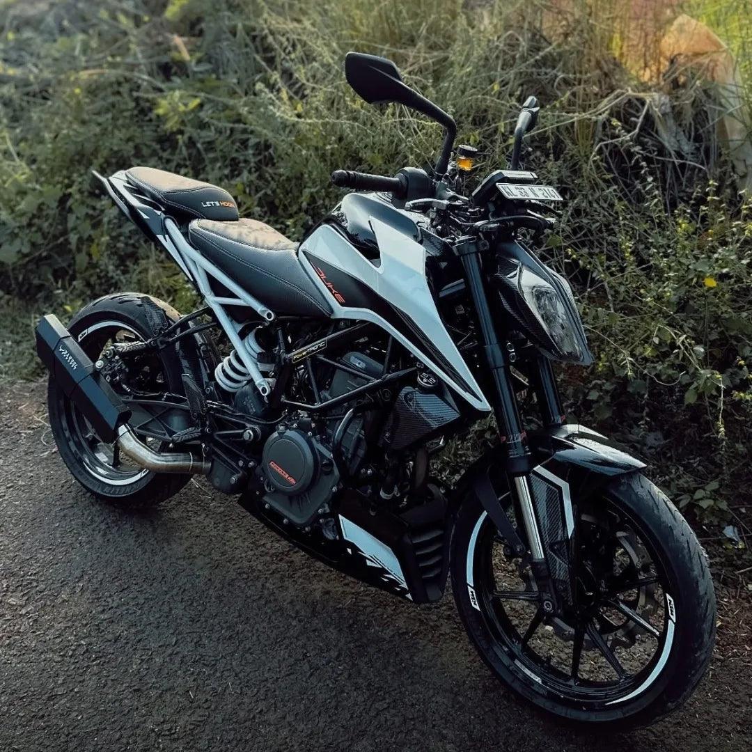 Rogue for KTM- Black - Barrel Exhaust