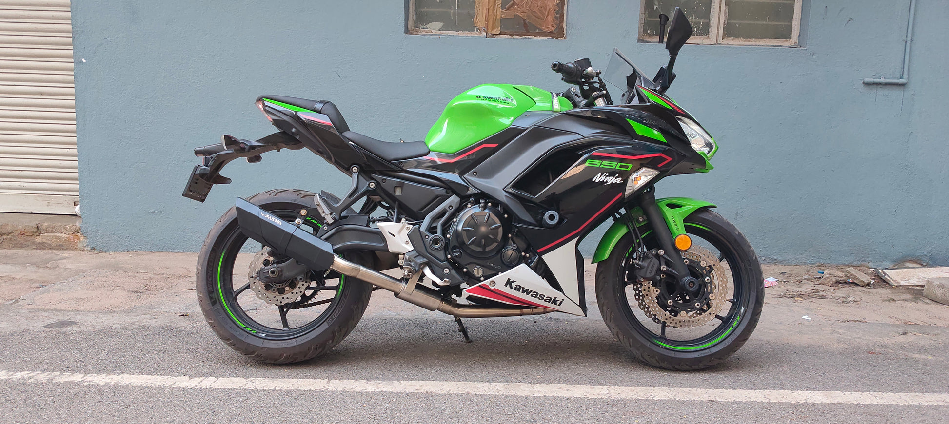 Barrel Rogue for Kawasaki Ninja 650 Full System – Barrel Exhaust