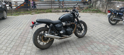 B Twinn exhaust for Triumph Street Twin 900