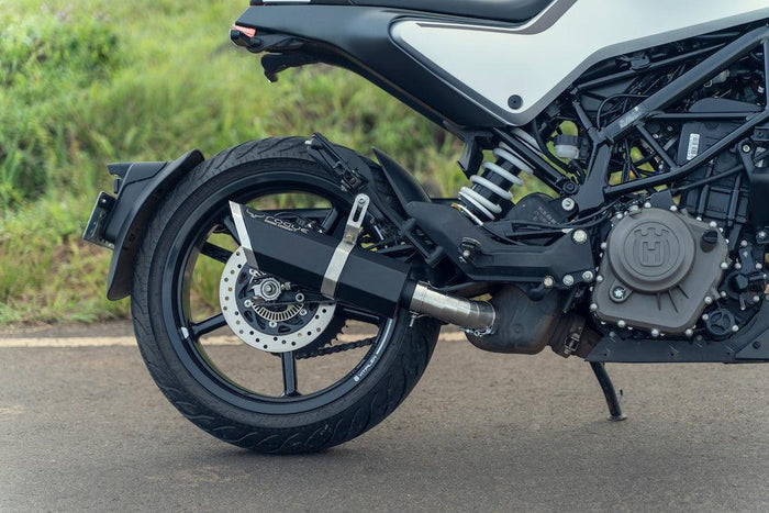 Rogue- Husqvarna with link pipe - Barrel Exhaust