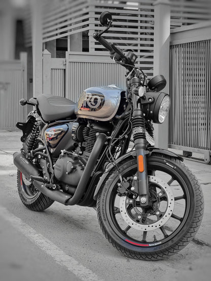 BARREL ATOM X for Hunter 350 - Barrel Exhaust