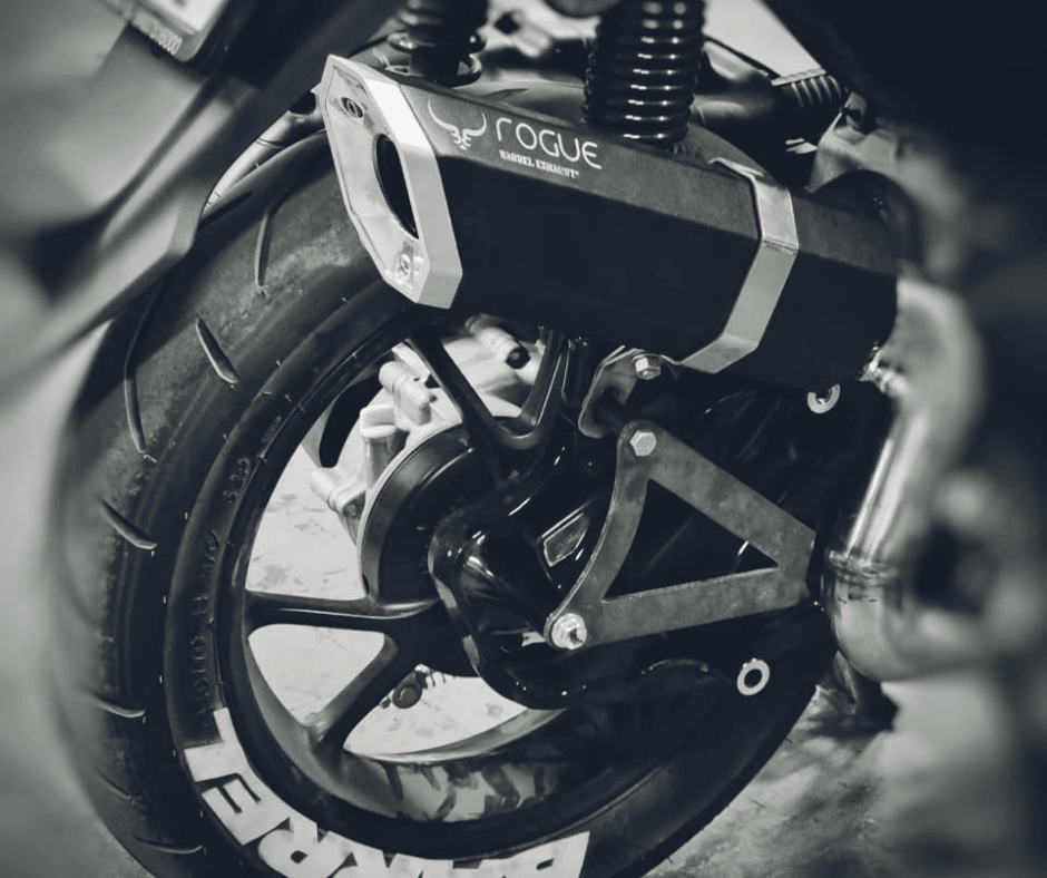 Barrel Rogue - Full System Aerox - Barrel Exhaust