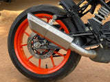 Rogue for KTM- Steel with Link pipe - Barrel Exhaust