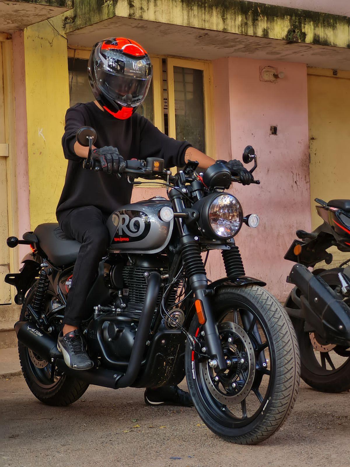 BARREL ATOM X for Hunter 350 - Barrel Exhaust