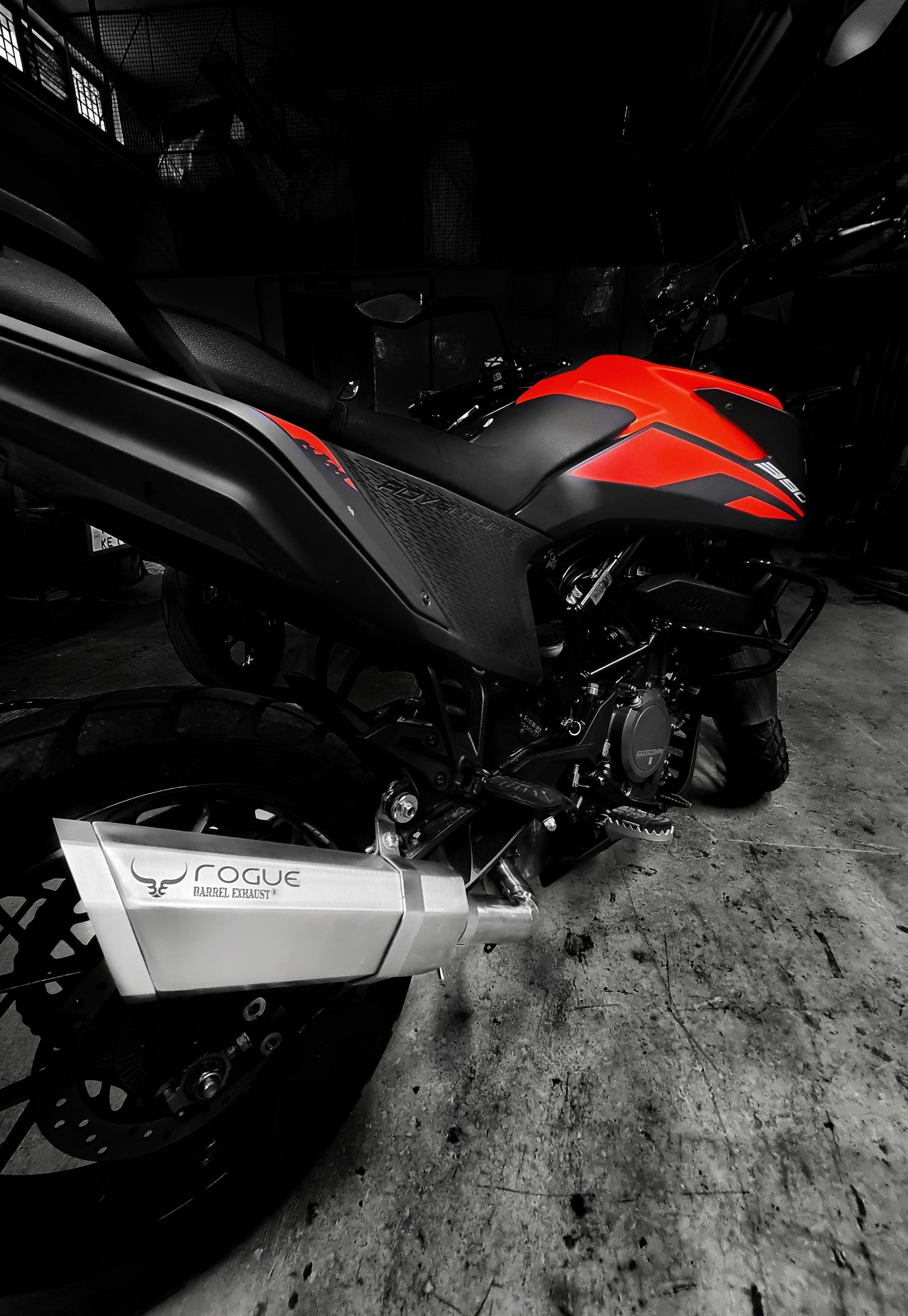 Rogue for KTM- Steel - Barrel Exhaust